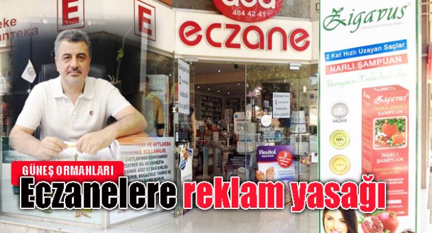 ECZANELERE REKLAM YASAĞI