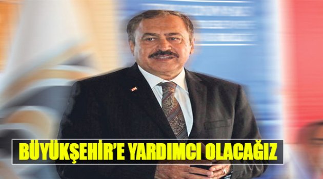 Eroğlu:Büyükşehir'e Yardım Edeceğiz