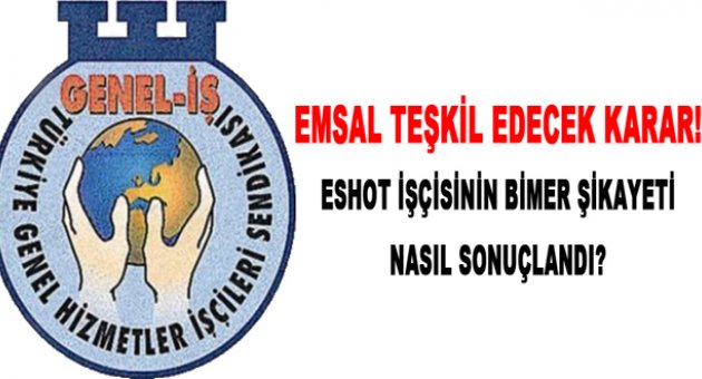 Eshot işçisine emsal teşkil edecek cevap!