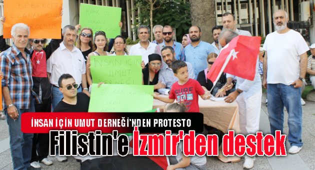  Filistin'e İzmir'den destek