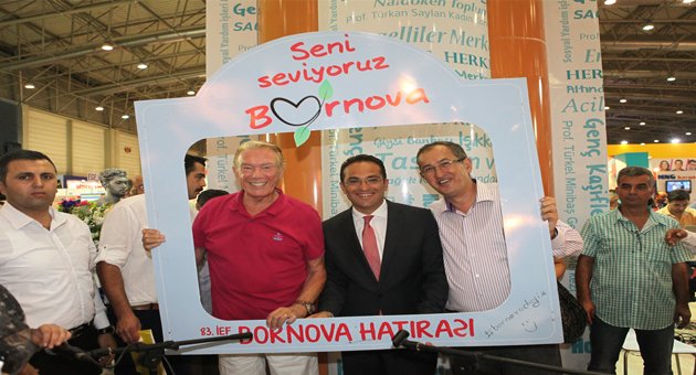 Fuar’ın en renkli standı Bornova Belediyesi