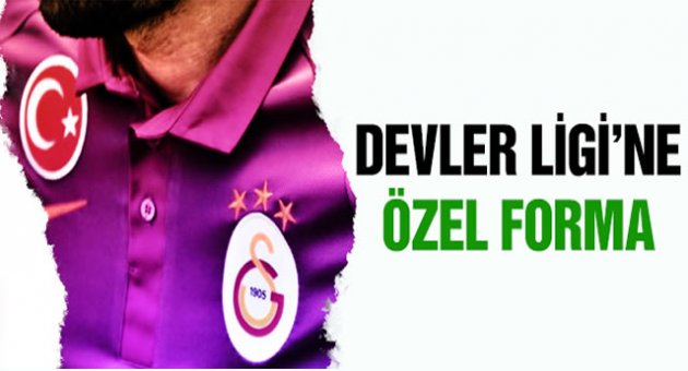 Galatasaray'dan Devler Ligi'ne özel forma