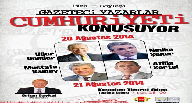 Gazeteci Yazarlar Cumhuriyeti konuşacak