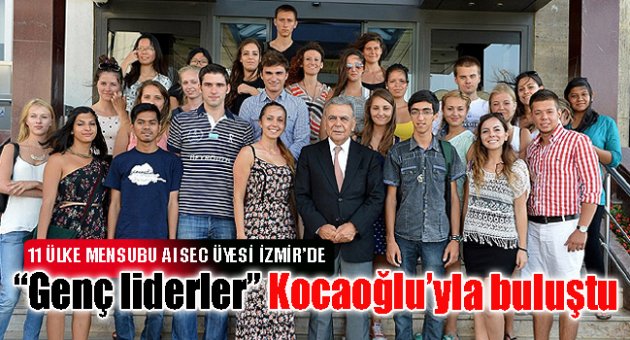 “Genç liderler” Başkan’la buluştu