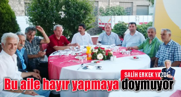 Hayırsever aile...