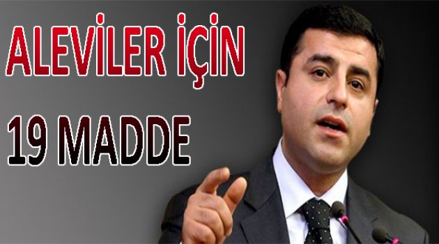 HDK'nın Alevi konferansından 19 maddelik çözüm paketi