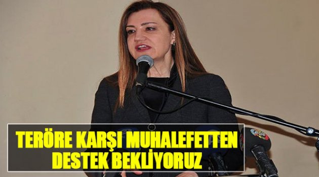 Hotar:"Teröre Karşı Muhalefetten Destek Bekliyoruz"