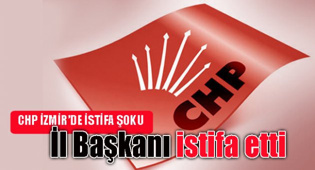 İl Başkanı istifa etti