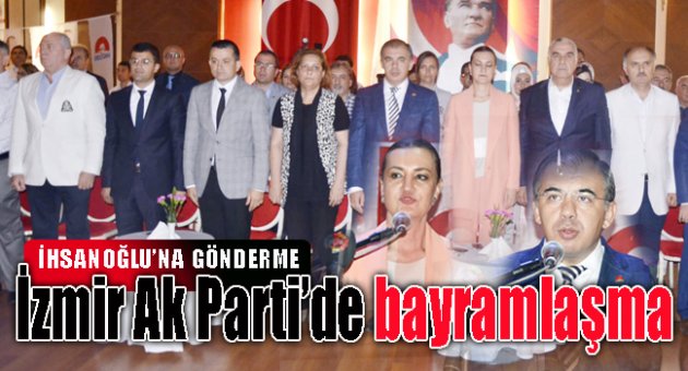 İzmir Ak Parti'de bayramlaşma