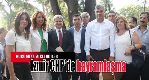 İzmir CHP’de bayramlaşma