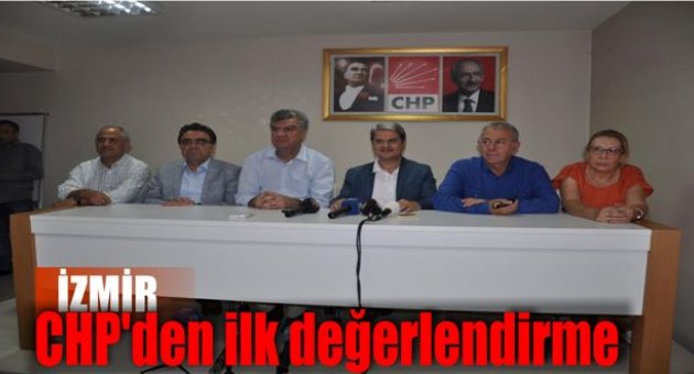 CHP İzmir seçimi değerlendirdi