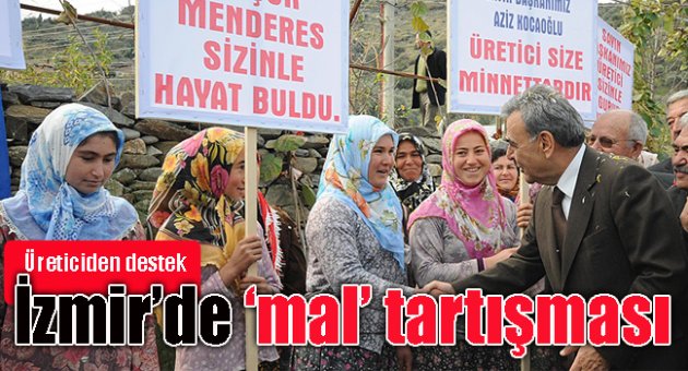 İzmir’in malları için üretici de ayağa kalktı