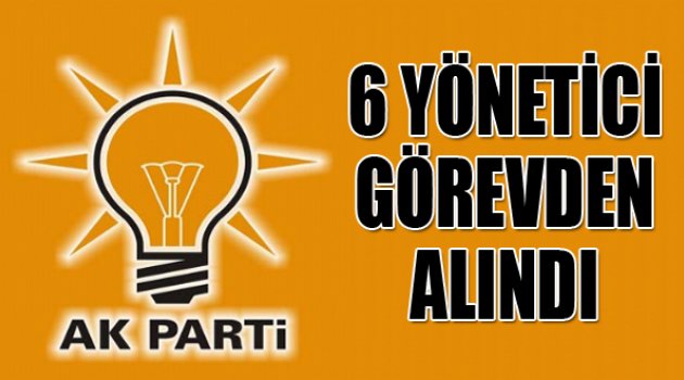 İzmir'de Altı Yönetici Görevden Alındı