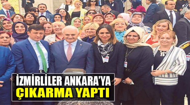 İzmirliler Ankara’ya Çıkarma Yaptı