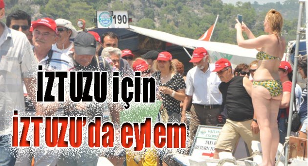 İZTUZU için İZTUZU'da eylem