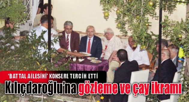 Kılıçdaroğlu Gazze için konsere katılmadı