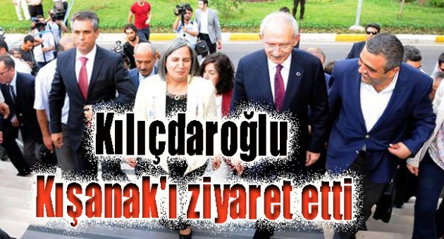 Kılıçdaroğlu Kışanak'ı ziyaret etti