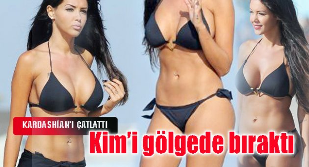 Kim Kardashian'ı gölgede bıraktı