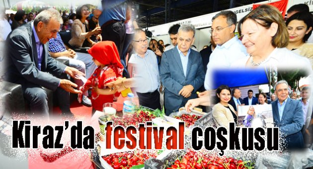 Kiraz'da festival coşkusu