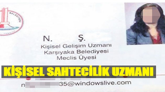 Kişisel Sahtecilik Uzmanı