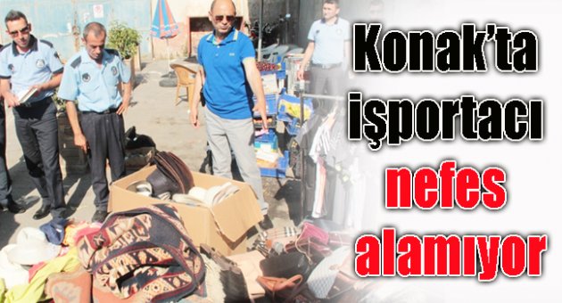 KONAK'TA İŞPORTAYA KARŞI ORTAK MÜCADELE