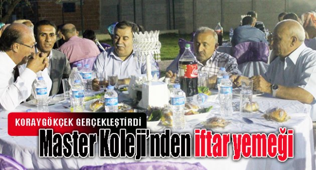 Master Koleji’nden iftar yemeği