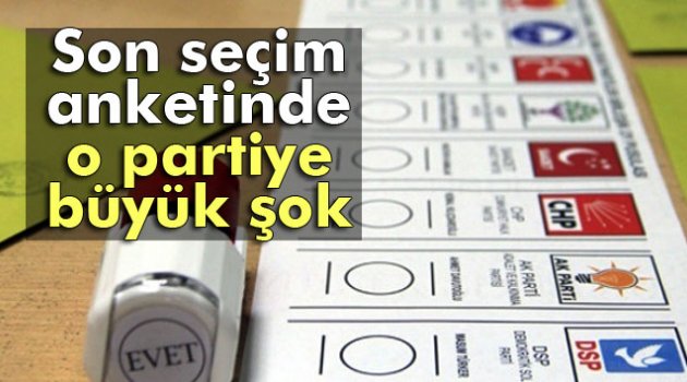 O Partiye Büyük Şok