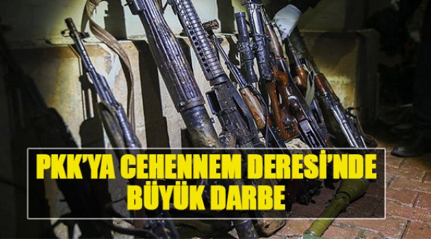 PKK'ya "Cehennem Deresi"nde Büyük Darbe