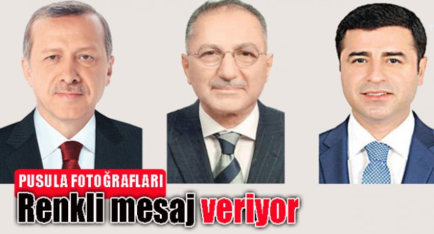 Pusula fotoğrafları renkli mesaj veriyor