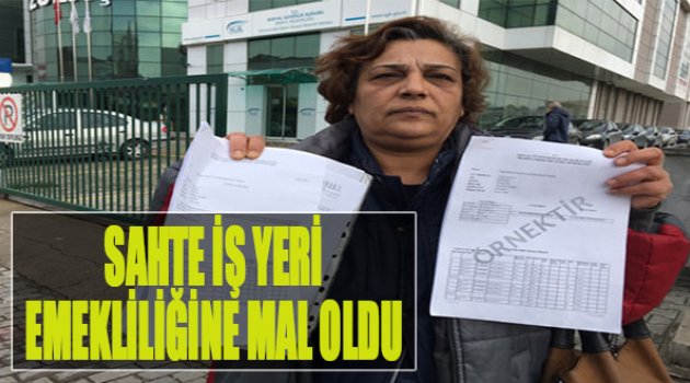 Sahte İş Yeri Emekliliğine Mal Oldu