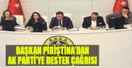 Buca’da Başkan Piriştina’dan AK Parti’ye Destek Çağrısı