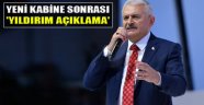 Yeni Kabine Sonrası Yıldırım'dan İlk Açıklama