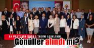 AK PARTİ'NİN İZMİR A TAKIMI AÇIKLANDI