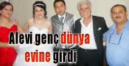 Alevi genç dünya evine girdi