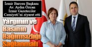 Baro Başkanı Özcan: Yargı ve basının bağımsızlığı sağlanmalı