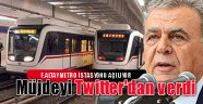 Başkan müjdeyi Twitter'dan verdi