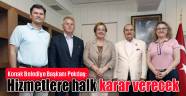 BAŞKAN PEKTAŞ: "HİZMETLERE HALKIMIZ KARAR VERECEK"