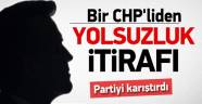 CHP'yi karıştıran yolsuzluk itirafı!