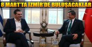 Çipras ve Davutoğlu, 8 Mart'ta İzmir'de Görüşecek