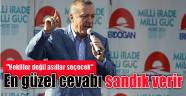 En güzel cevabı sandık verir