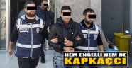 Engelli Kapkaçcı Yakalandı