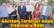 Göztepe taraftarı Yıldırım'a Ödül Verdi