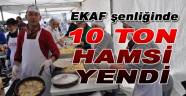 Hamsi Şenliği'nde 10 Ton Hamsi Tüketildi