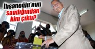 İhsanoğlu kendi sandığında kaçıncı çıktı?