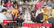 KONAK'TA ULUSLARARASI DAYANIŞMA İFTARI