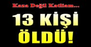 Niğde'de Katliam Gibi Kaza!