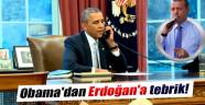 Obama'dan Cumhurbaşkanlığı tebriği...