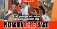 Pizza acılı diye dehşet saçtı