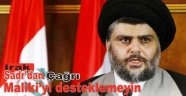 Sadr'dan Kanun Devleti Koalisyonu'da 'Maliki'yi Desteklemeyin' Çağrısı