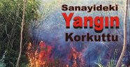 Sanayideki yangın korkuttu